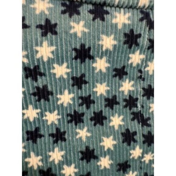 Boden Womens‎ Star Print Corduroy Blazer UK 12R US 8R Blue Celestial Workwear - Picture 3 of 5